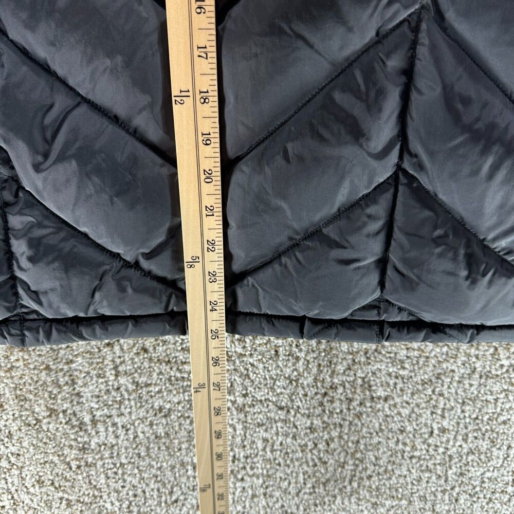 Vintage Tommy Hilfiger Down‎ Puffer Vest Mens Medium Black Full Zip 2000 Y2K VTG - Picture 14 of 15